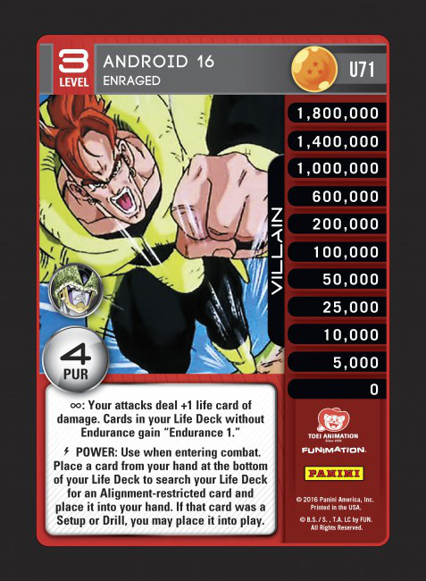 Android 16, Enraged (FOIL)